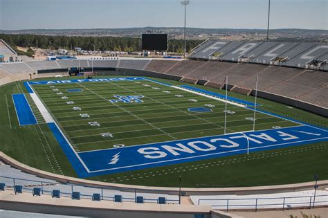 Afa football academy - Dec 23, 2021 · The Air Force football team arrived in Dallas, Texas, Thursday, Dec. 23, to begin preparations for the 2021 SERVPRO First Responder Bowl. The Falcons (9-3, 6-2 MW) take on Louisville (6-6, 4-4 ACC) on Tuesday, Dec. 28, at 2:15 p.m. CT in Gerald J. Ford Stadium (SMU). The game will be televised by ESPN and is on the radio locally on KVOR AM 740. 